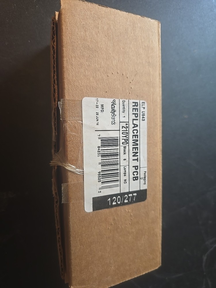 Acuity ELP U543 ELP Replacement PC Board, For Use With Model ELM2 Quantum