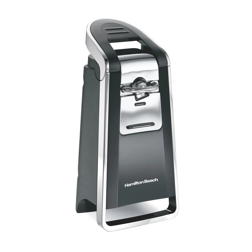 Smooth Edge Automatic Electric Can Opener, Black & Stainless