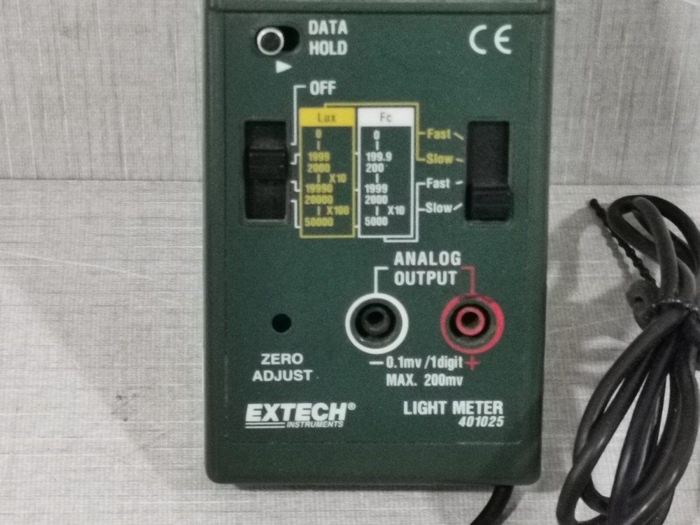 EXTECH Instruments Foot Candle Lux Digital Light Meter 401025