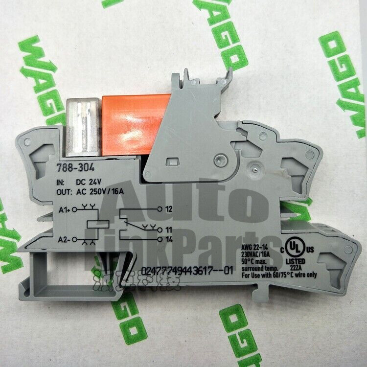 1PCS NEW WAGO 788-304 Plug in mini relay module