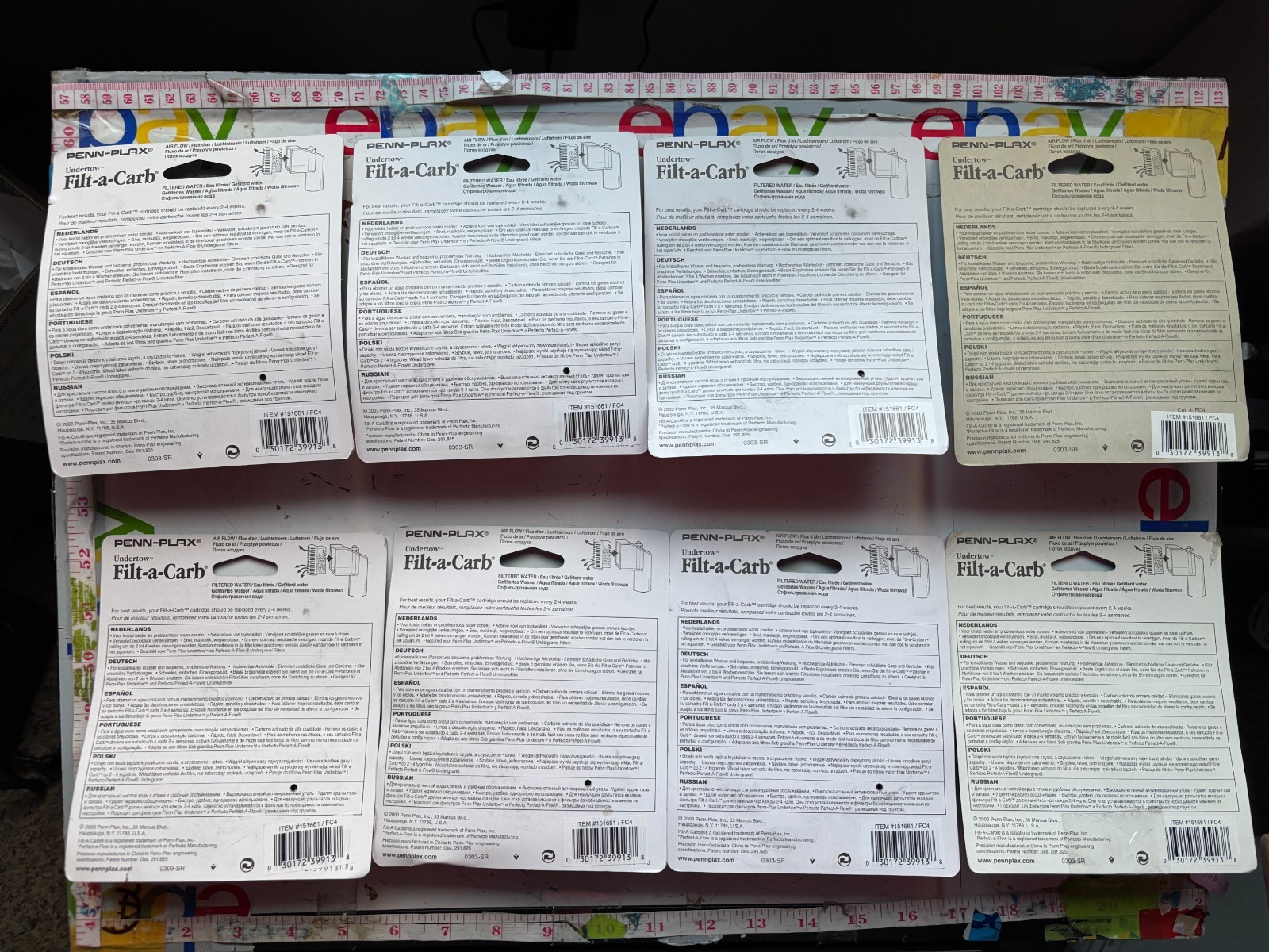 Penn-Plax Undertow Filt-A-Carb Disposable Carbon Filter Cartridge Pick Quantity