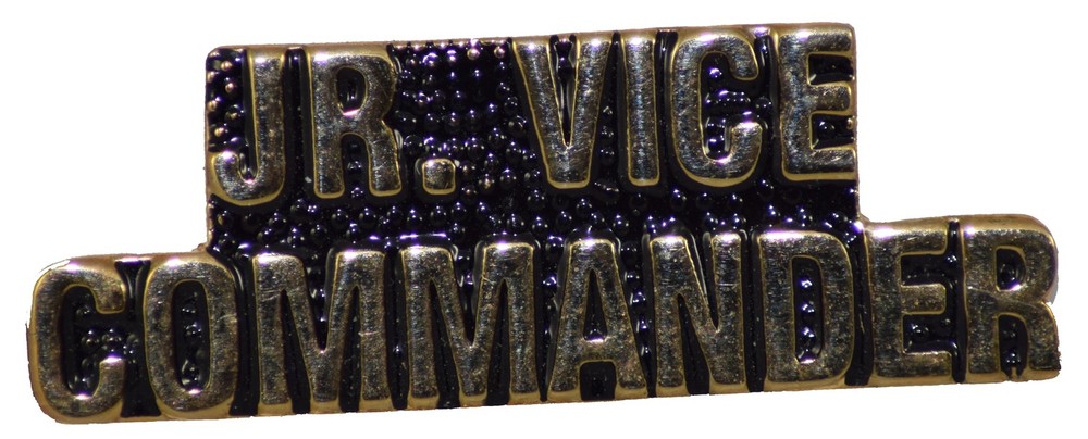 JR VICE COMMANDER HAT PIN