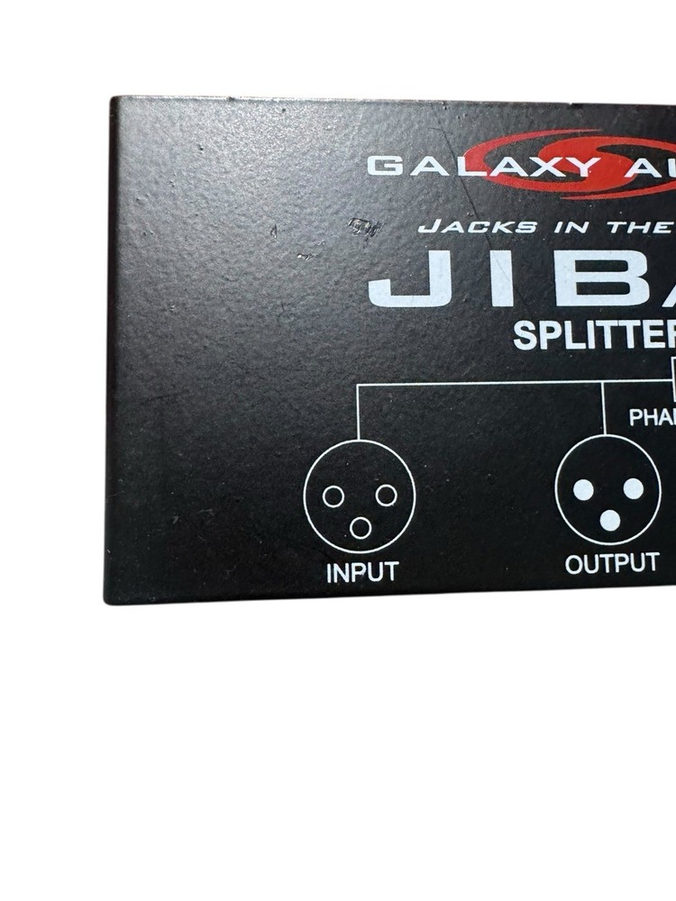 Galaxy Audio JIB/Y Jack In The Box Microphone Splitter
