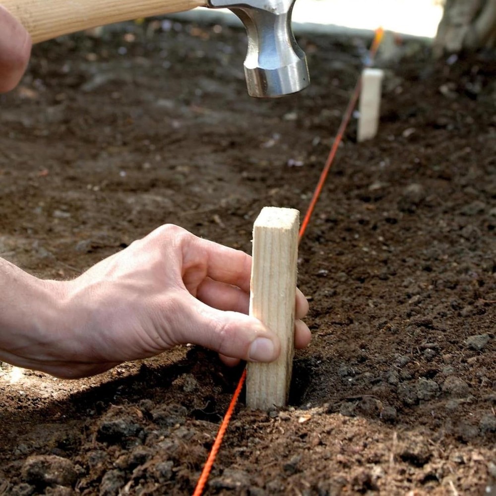 Mason Line #18 500 Ft Length Orange String Line Mason Line String Construction