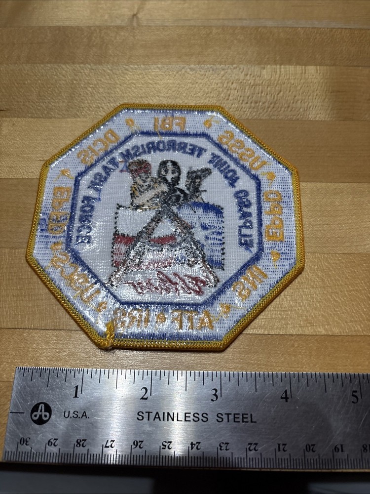 EL PASO TEXAS JOINT TERRORISM TASK FORCE SHOULDER PATCH