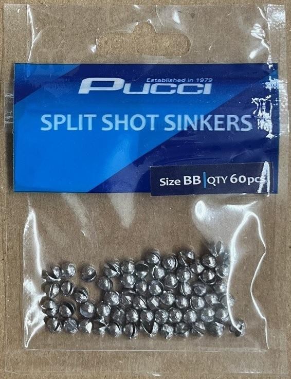 PUCCI SPLIT SHOT SINKER SZ BB  (60)