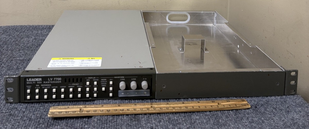 Leader LV 7700 Multi SDI Rasterizers w/ Mount (Unit Only)
