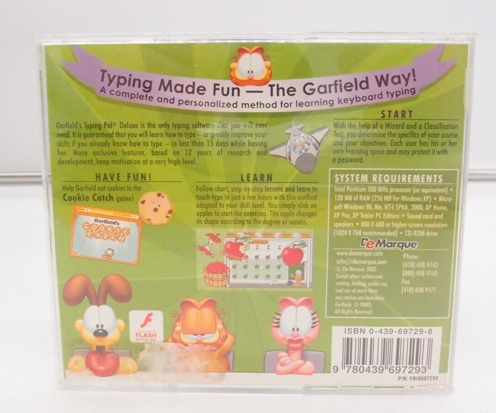 Garfield's Typing Pal (PC, 2003)