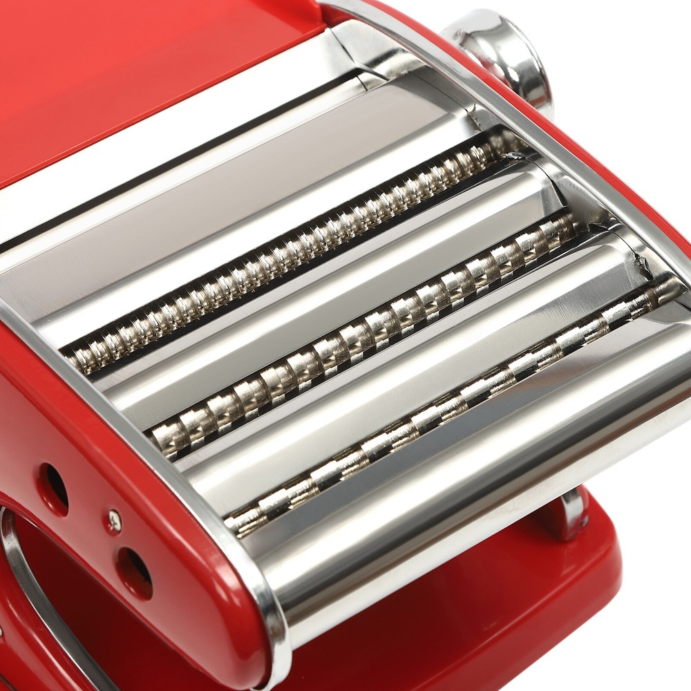 0.3mm-5mm Pasta Maker Machine Adjustable Thickness Manual Pasta Making Machine