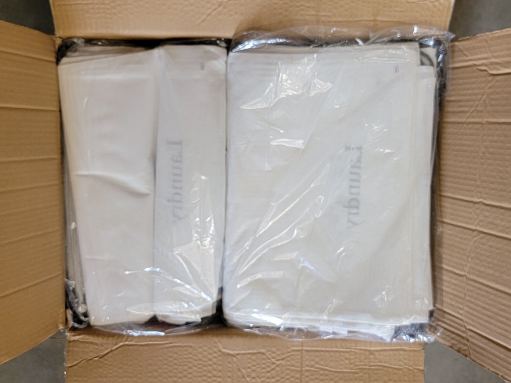 (250/Case) InterContinental Hotels Drawstring Laundry Bag 20.88" x 16" Poly