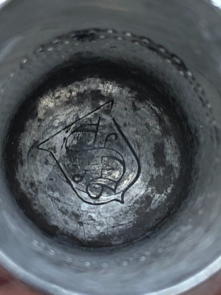 Vintage Sterling Silver Thimble, size 10