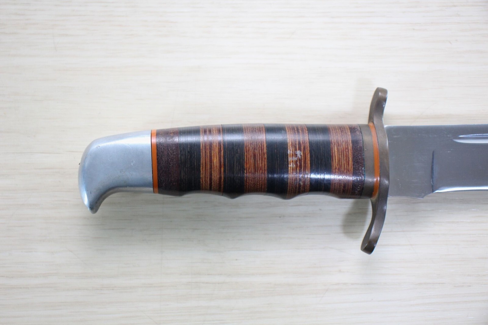 Vintage Hattori 1700A Hunter Knife Northman KT-117 Seki Japan 6” w/Sheath I95