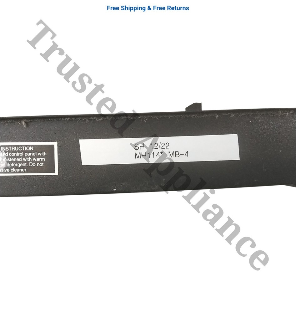 Microwave Control Panel Console 4619-648-79011 Black