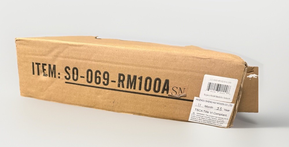 New (open Box) A Style ROGUE Mandolin - No Case