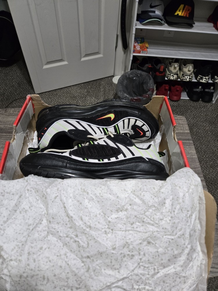 NikeAirMax98,.size:10.5,Highlighter Black