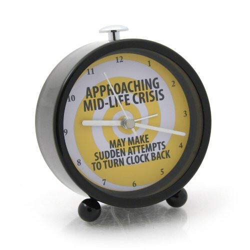 Enesco Our Name is Mud by Lorrie Veasey Mid Life Crisis Clock