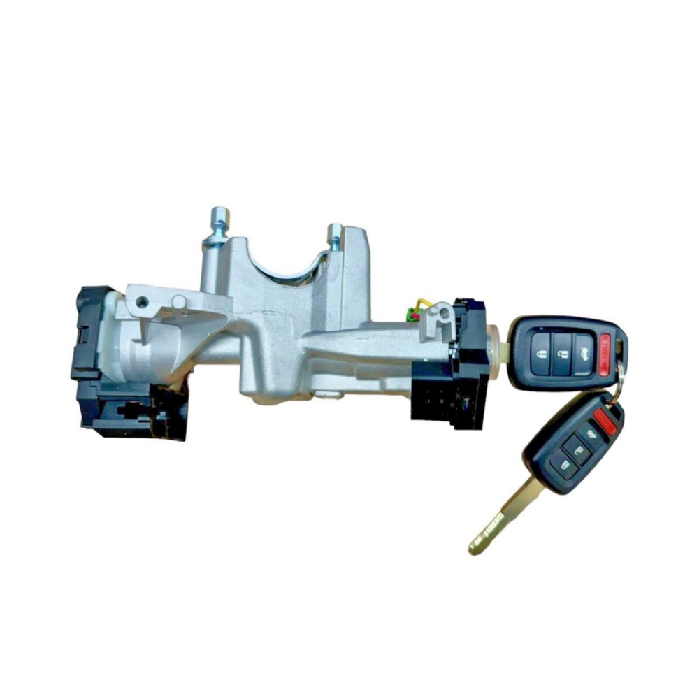 IGNITION LOCK CYLINDER SWITCH ASSEMBLY WITH 2 KEY SHELLS NEW FOR 2014-2015 CIVIC