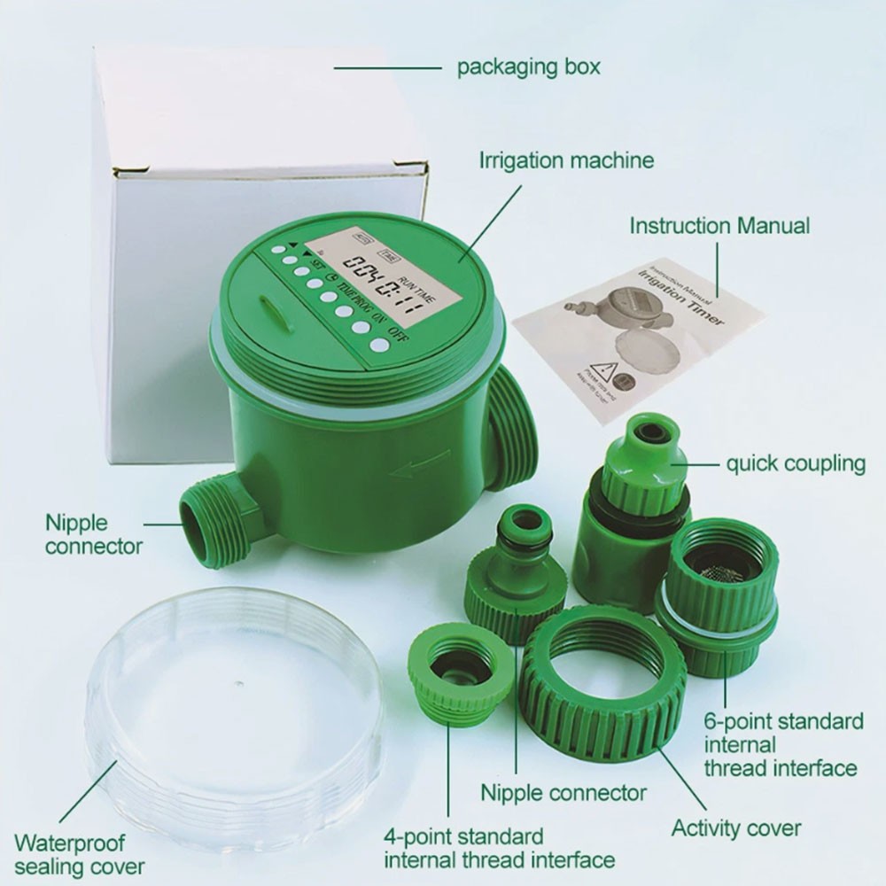 For Garden Watering Timer Digital LCD Automatic Water Timer Timer