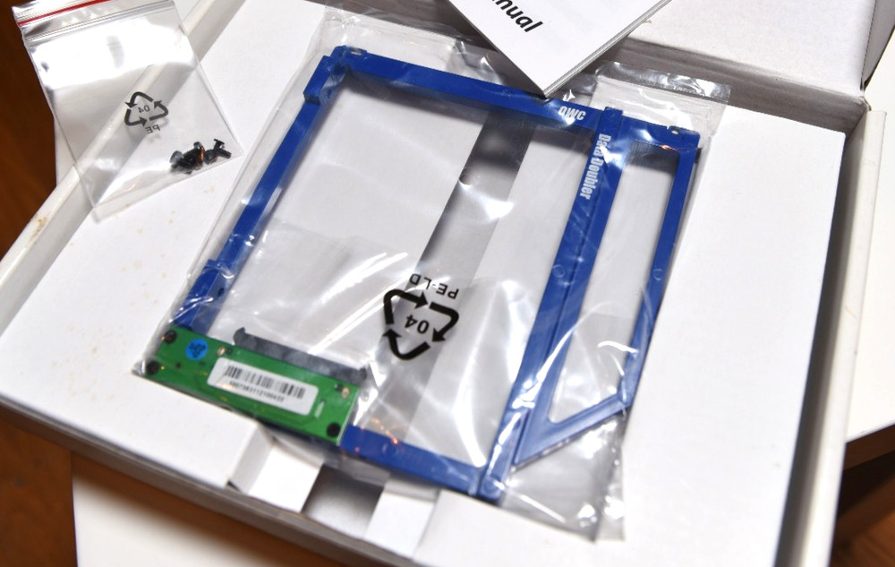 OWC Data Doubler | Optical to SATA HD Converter Bracket Solution for Mac Laptops