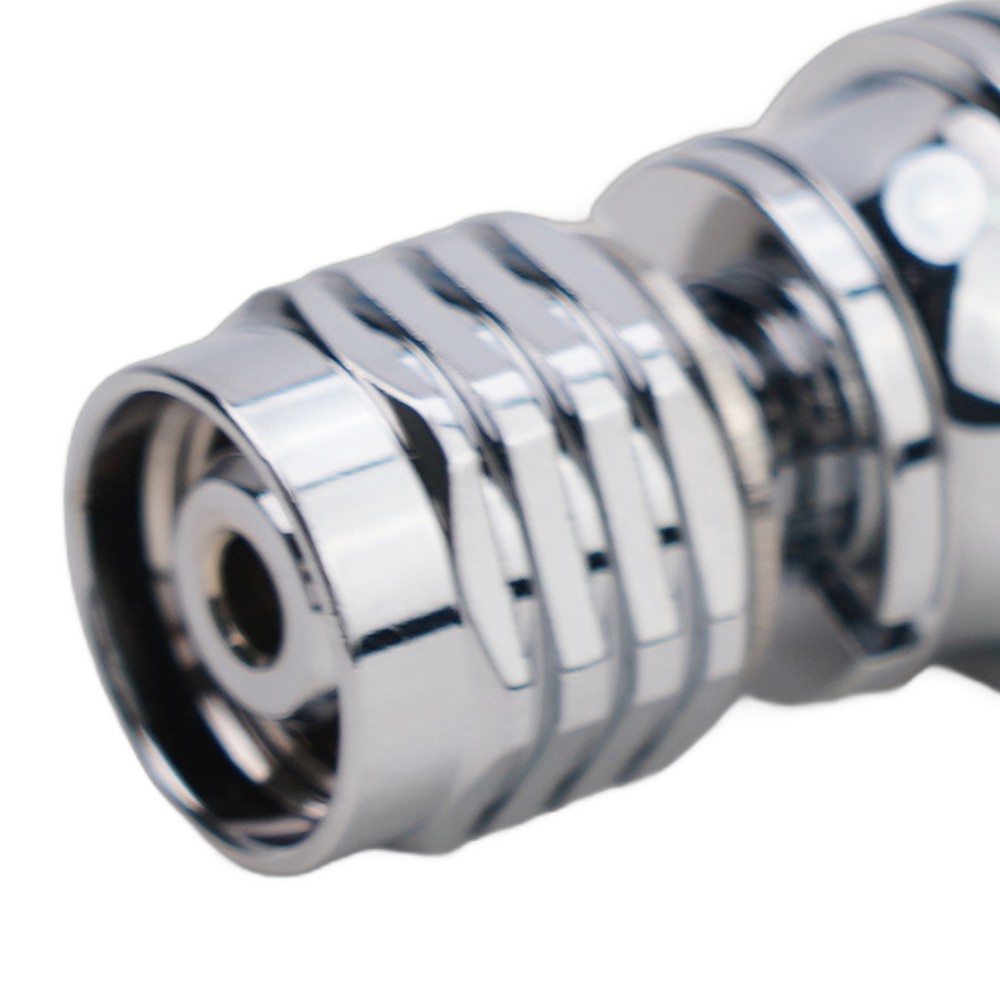 Diving full face secondary head adjuster self-locking connector adapter