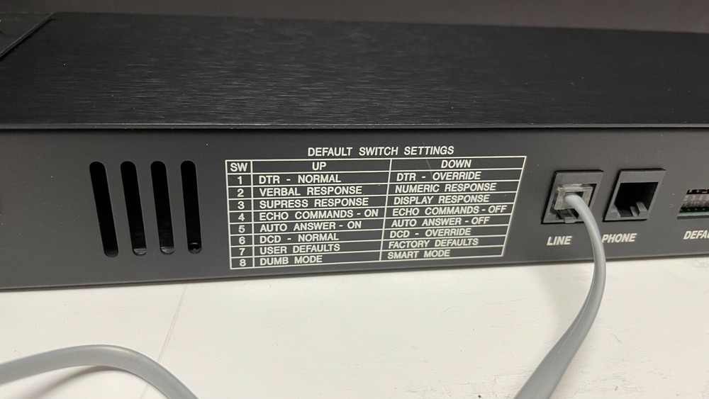 WTI RMM-288DC Rack MOUNT Modem WITH RACK EARS