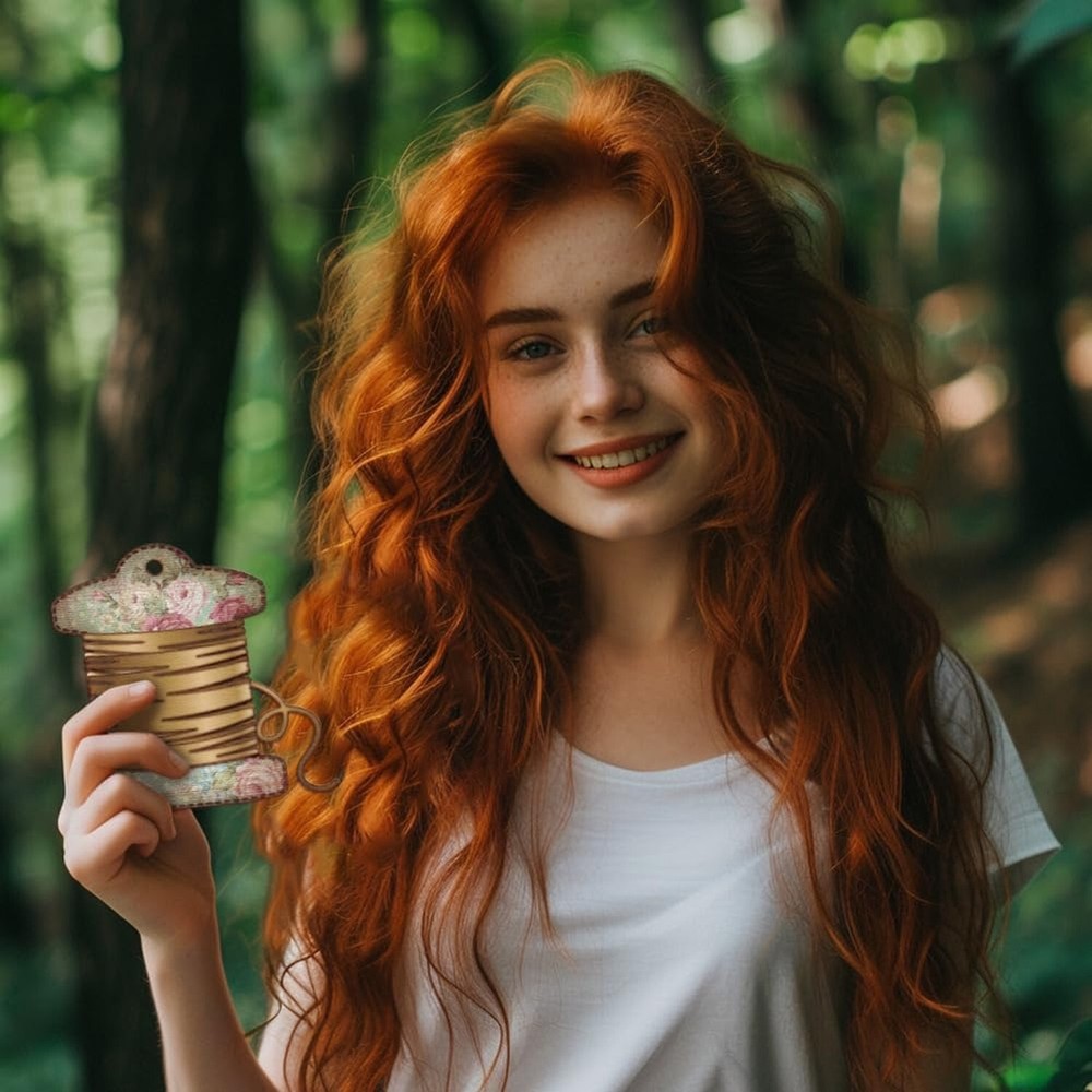 GLOBLELAND Nested Thread Spool Cutting Dies for Card Making Floss Bobbin Die ...