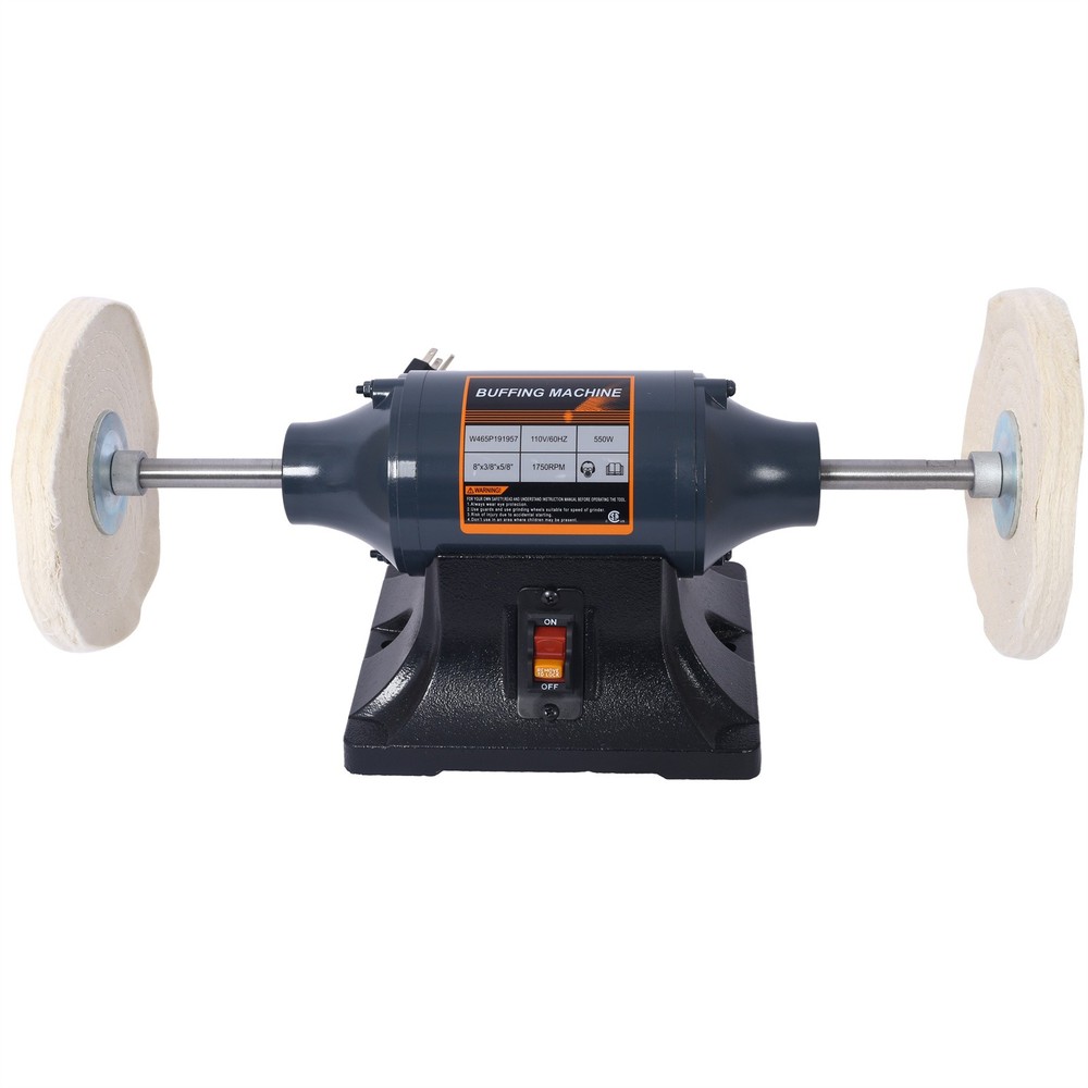 4pack 8 Inch Bench Buffer Polisher Buffer Benchtop for Jewelry Plastic Polishing