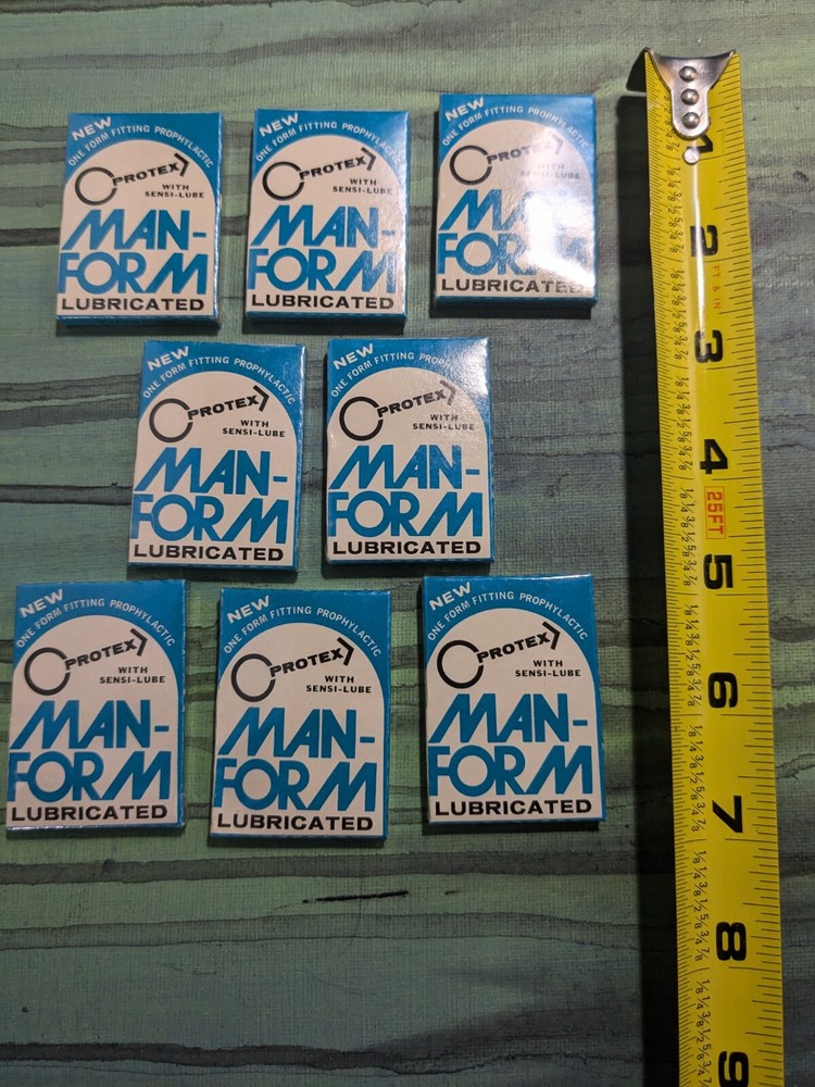 Vintage Protex Man-Form Condoms
