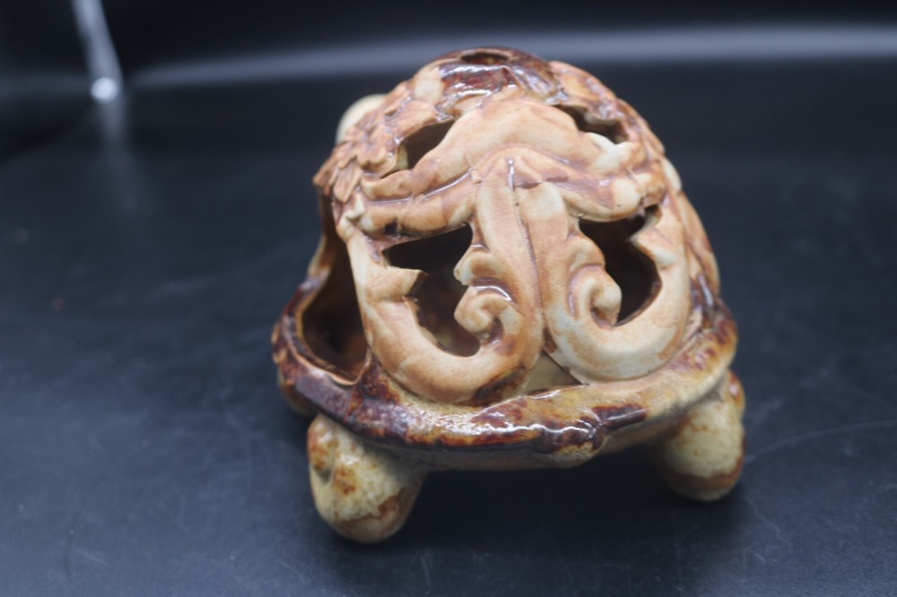 Ceramic Pottery Turtle Tealight Holder