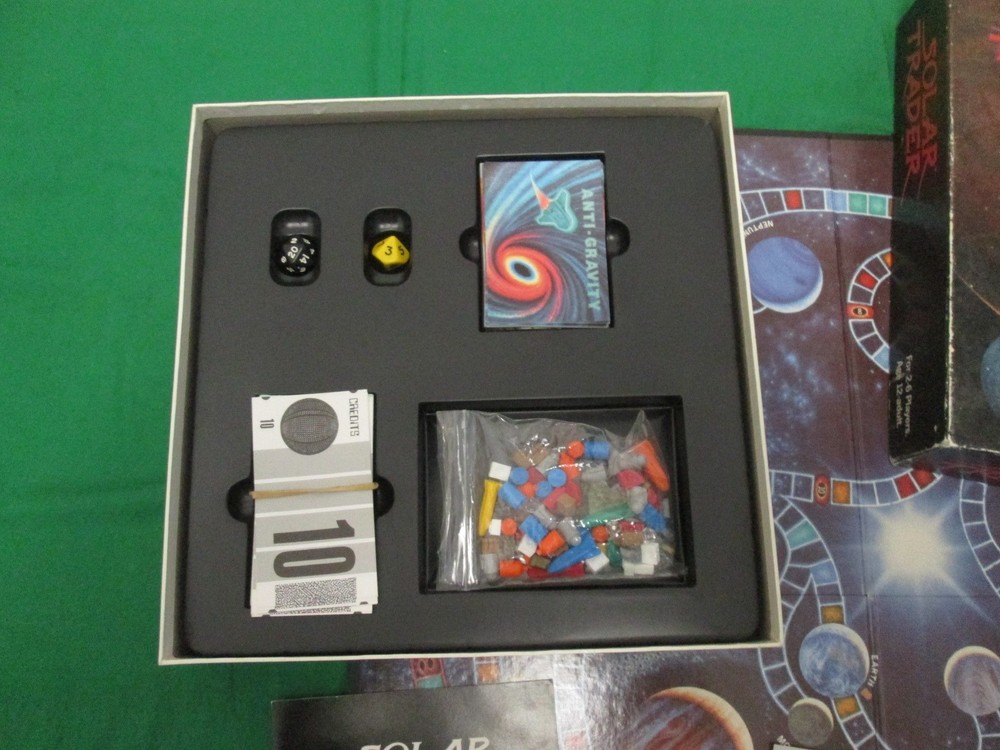 SOLAR TRADER - 1990 SOLAR GAMES - BOX SET - COMPLETE