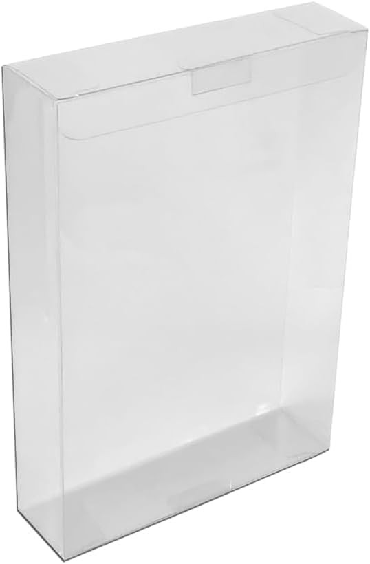 10PCS Clear Box Protector Case for 6in Retro Carded Action Figures Display