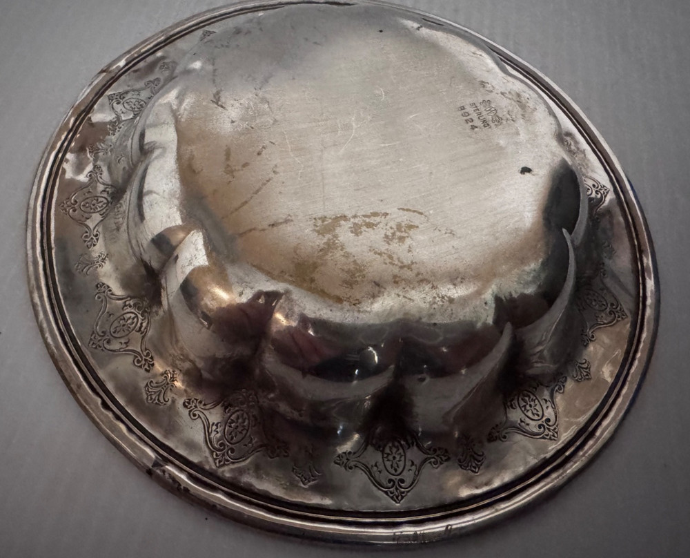 Whiting Sterling Silver Bowl B924
