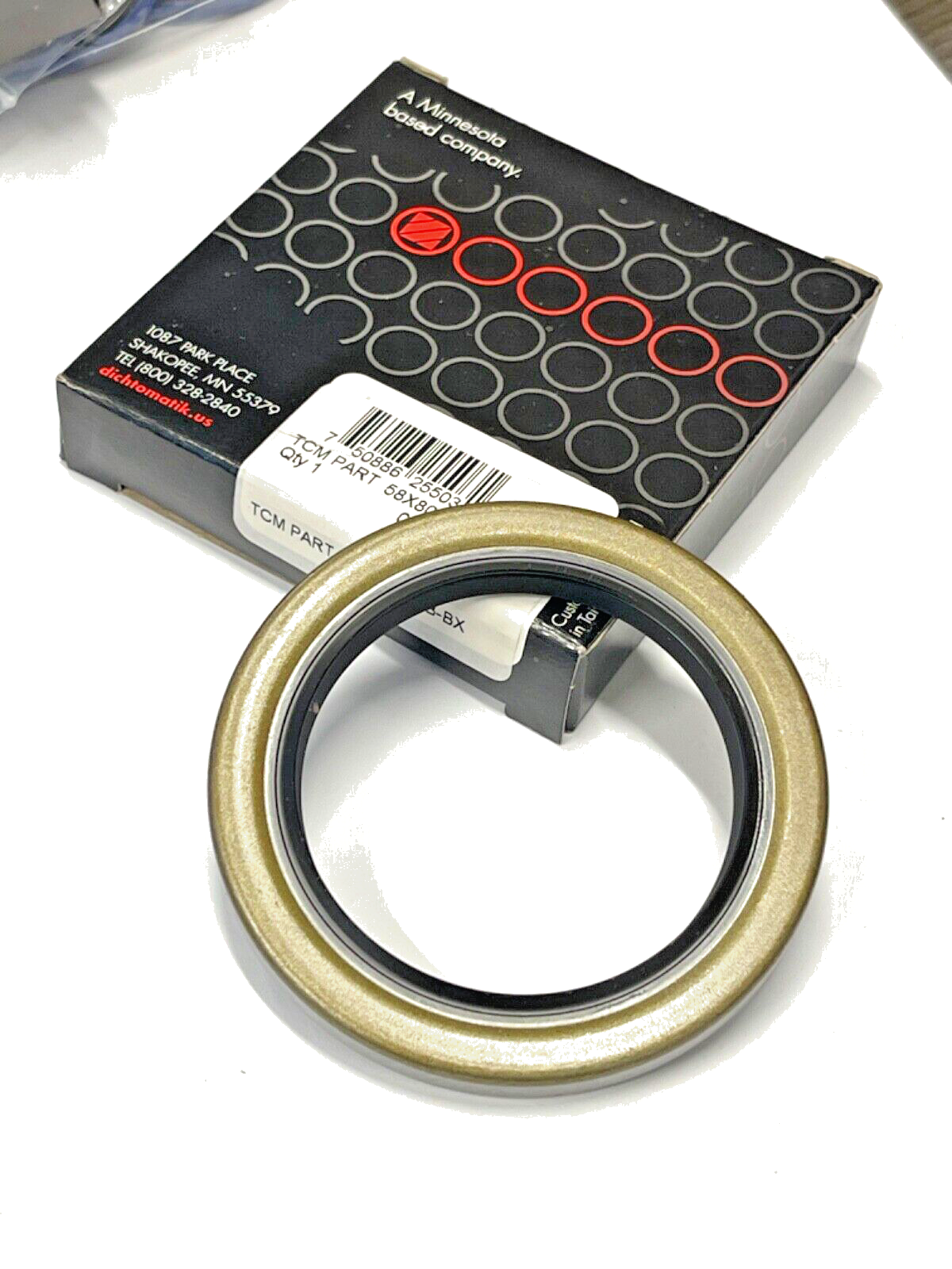 TCM 58X80X8TB-BX DICHTOMATIK OIL SEAL 58mm X 80mm X 8mm BY LIBERTY SEALS INC.
