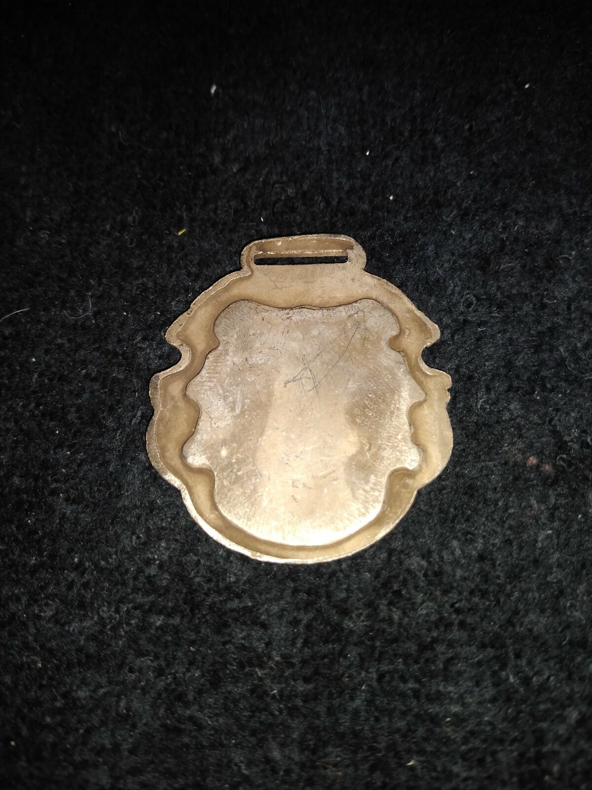 Winchester Repeating Arms Wàtch Fob 2 1/2 x 1 1/2 polished SS Very Nice