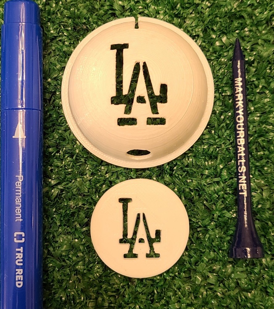 Custom Golf Ball Markers & Stencils