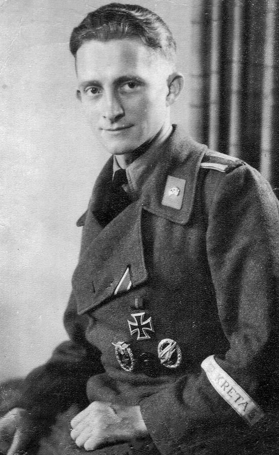 WWII GERMAN KRETA CUFF TITLE - UNIFORM REMOVED