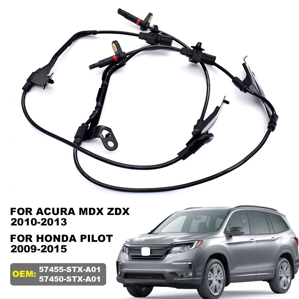 Set 2 ABS Wheel Speed Sensor Front Left & Right FOR Honda Pilot 2009-2015