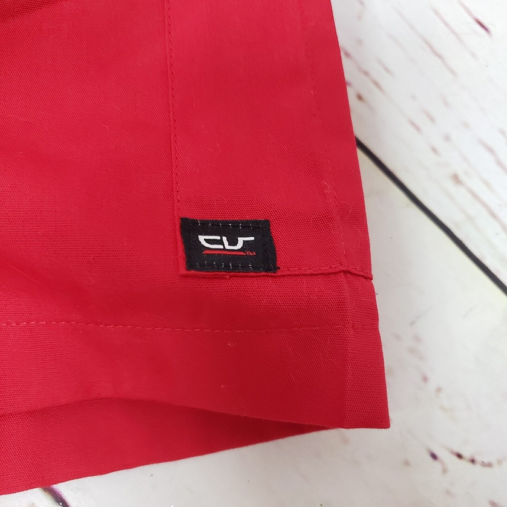 UA Uniforms Chefs Jacket - MEDIUM - Double Button Red & Black - NEW WITH TAGS