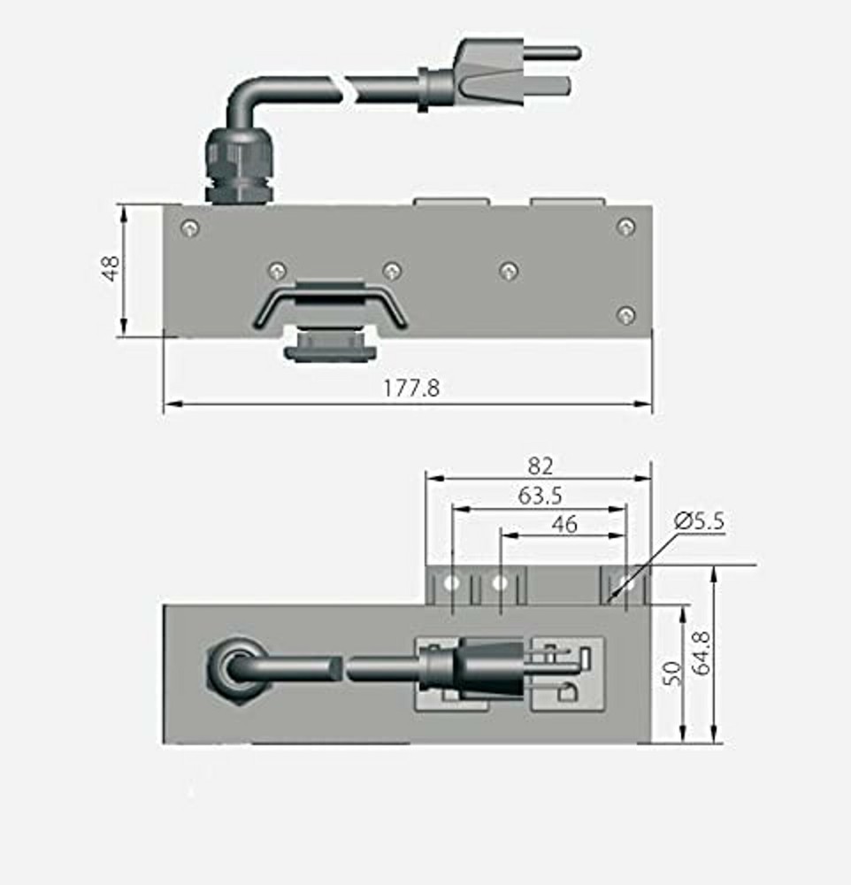 Multi-Purpose Router Table Power Switch Dust Control Power Tool Switch 15A 125V