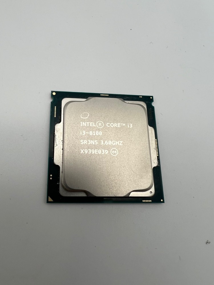 Intel SR3N5 i3-8100 3.6GHz 6MB Cache Quad Core Processor SR3N5