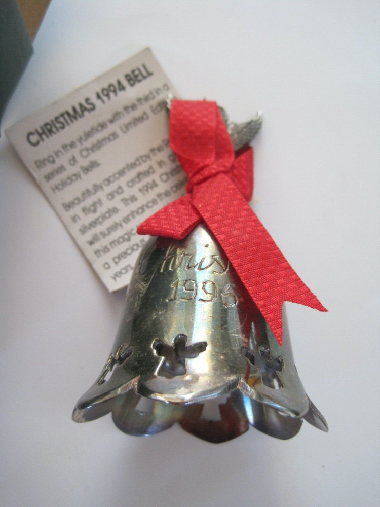 International Silver 1996 Bell Silver Plated