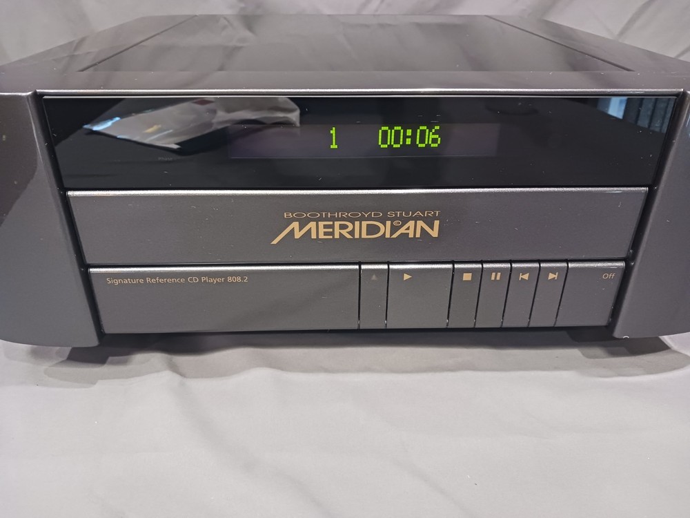 BOOTHROYD STUART MERIDIAN SIGNATURE REFERENCE CD PLAYER 808.2