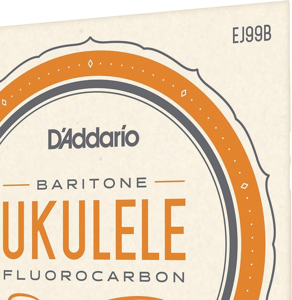 Fluorocarbon Baritone Ukulele Strings - EJ99B Set with Copper Wound