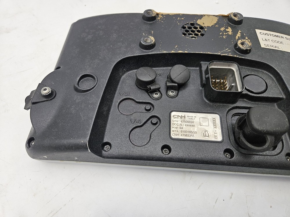 CNH Case Controller Display Screen 47963255 Untested As Is