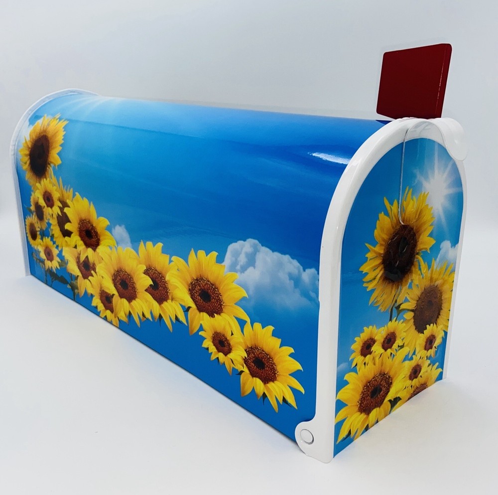 Sun-flowers Custom Mailbox gift For Mom