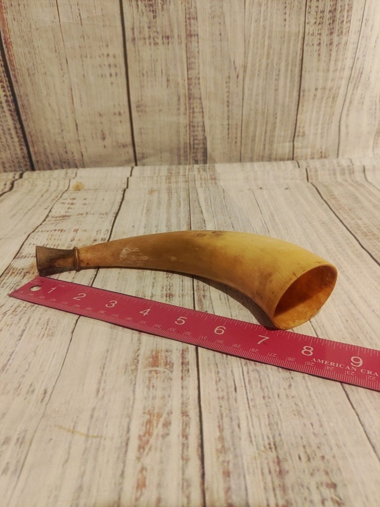 Authentic Antique Powder Horn