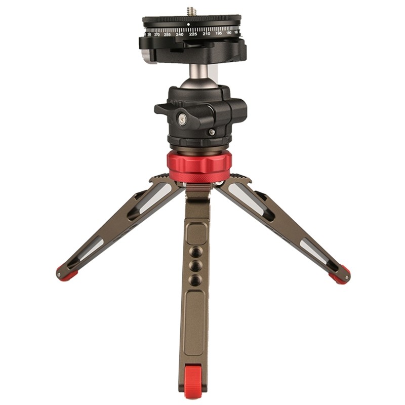 LP-60 Camera Panoramic Panning Base with Arca-swiss Type Plate with Bubble Level