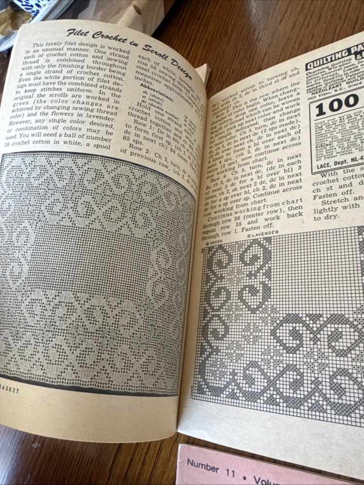 11 1964 Work Basket Craft Booklets