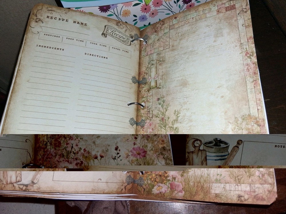 Favorite Recipes Junk Journal Scrapbook