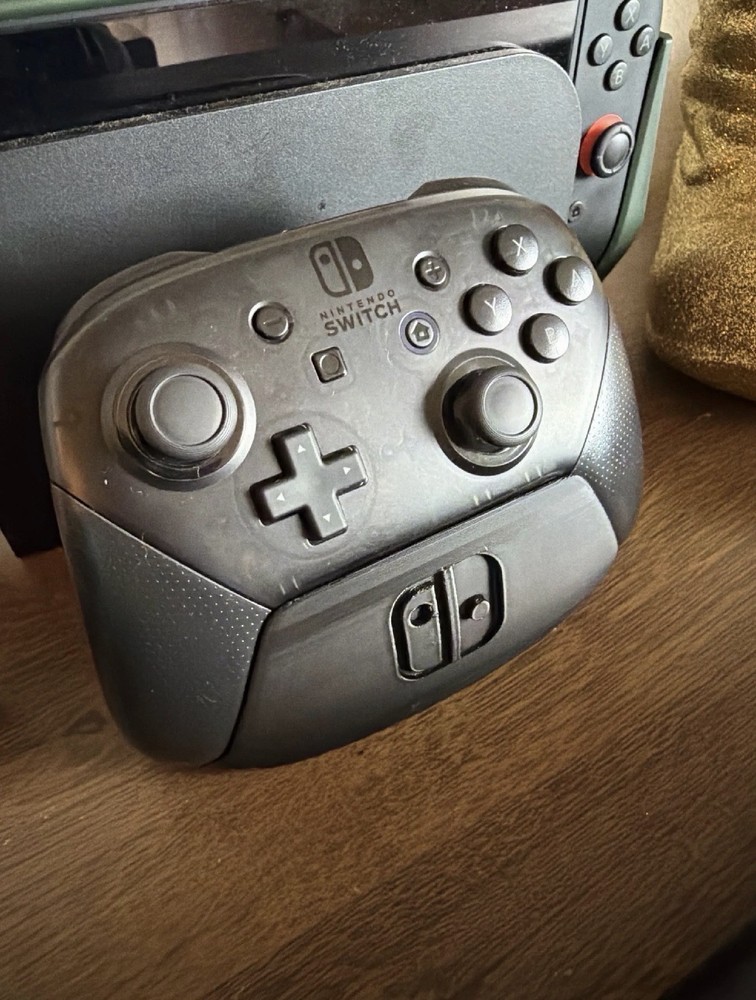 Nintendo Switch Pro Controller Stand with Logo Display Holder Dock Mount